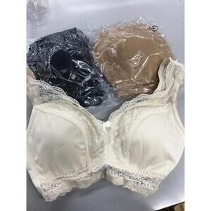 Rhonda shear pin up bras 3 pack size large new from HSN